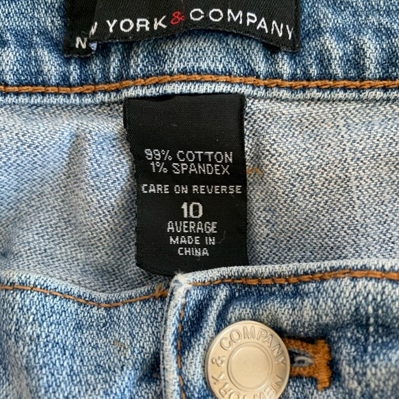 New York & Company Mom Jeans Sz 10 - Picture 6 of 7